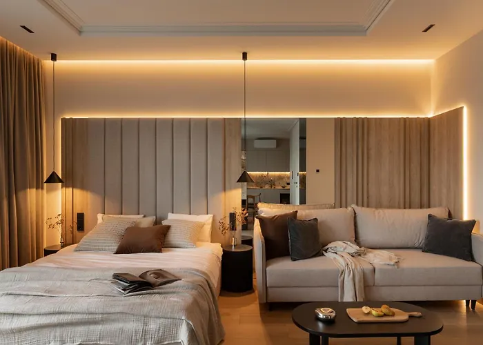 公寓 Panoramic Landmark View Center Free Parking 克拉科夫